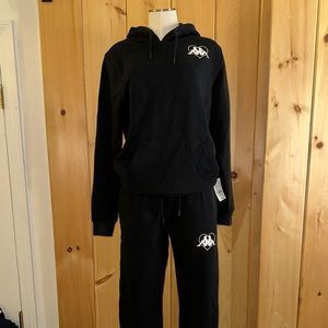 Kappa Heart Men’s Hoodie Black 🖤🤍